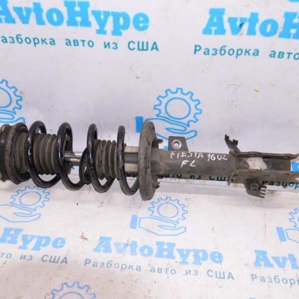 Стойка амортизатора в сборе перед лев Ford Fiesta 11-19 (02) D2BZ-18124-A