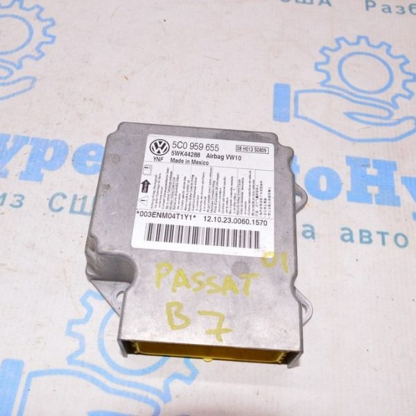 Модуль srs airbag компьютер подушек безопасности VW Passat b7 USA 2.5 под перешив (01) 5C0959655