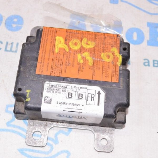 Модуль srs airbag компьютер подушек безопасности Nissan Rogue 14-16 под перешив (03) 988206FK0A