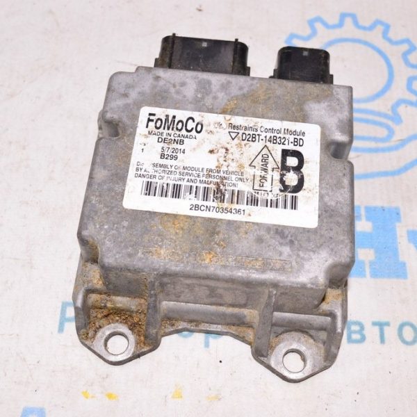 Модуль srs airbag компьютер подушек безопасности Ford Fiesta 11-19 (02) OK D2BT014B321-BD