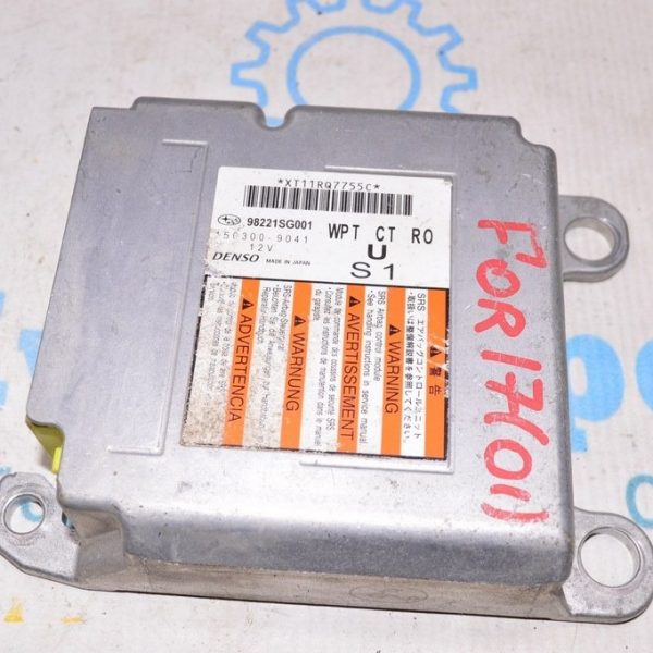 Модуль srs airbag компьютер подушек безопасности Subaru Forester 14-18 SJ (01) под перешив 98221SG001