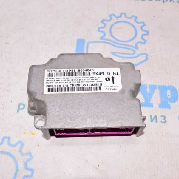 Модуль srs airbag компьютер подушек безопасности Jeep Compass 11-16 (02) ОК 68186640AB
