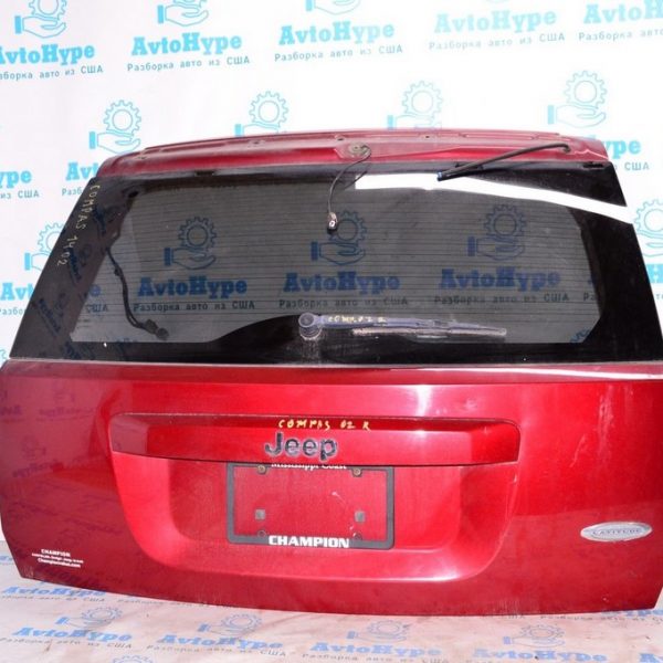 Дверь багажника голая Jeep Compass 11-16 (02) красный цвет PRP 5074972AF