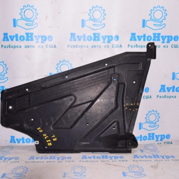 Защита днища зад лев Infiniti QX30 17- (02) трещинка A246 684 0300