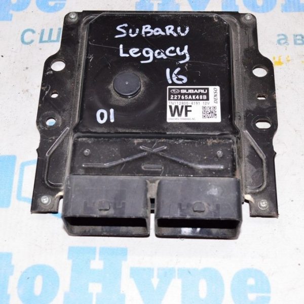 Блок ECU компьютер двигателя Subaru Legacy 15-19 (01) 22765AK48B