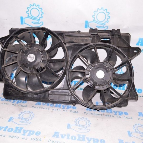 Диффузор кожух радиатора в сборе Ford Mustang mk6 15- 2.3T (01) без косы FR3Z-8C607-B