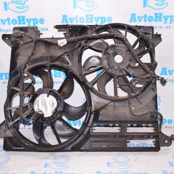 Диффузор кожух радиатора в сборе Ford Edge 16- 2.0T 3.5 (01) деф.диффузора F2GZ-8C607-A