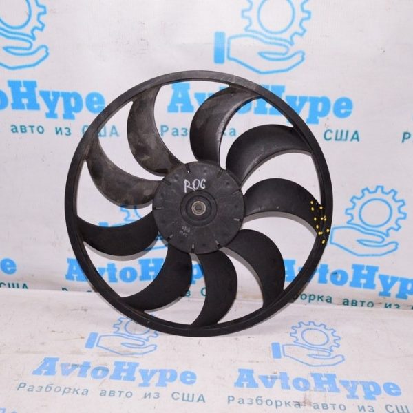 Крыльчатка вентилятора охлаждения прав Nissan Rogue 14- 9 лопостей деф.трещина 21486-4CM0A