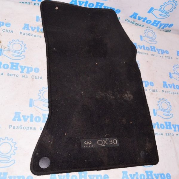 Комплект ковриков салона Infiniti QX30 17- тряпка 10/10 (02) T99E2-5DC0A