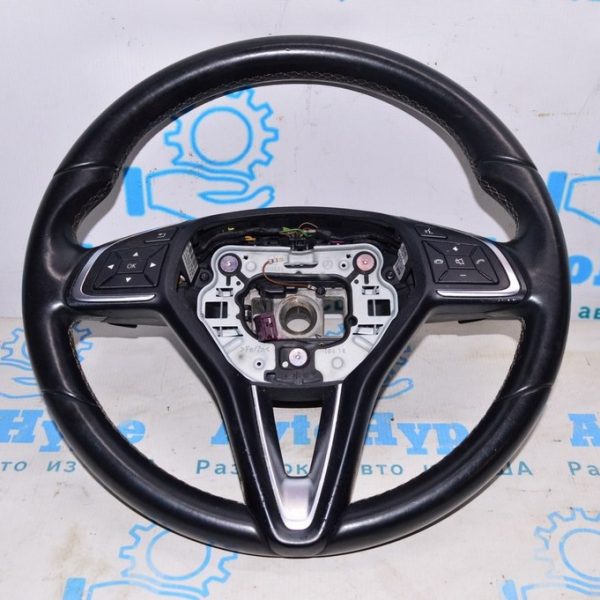 Руль (голый) Infiniti QX30 17- (02) кожа 484305DL0A