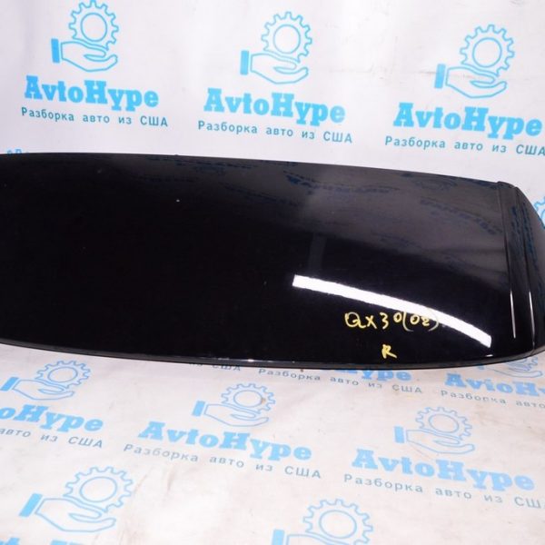 Спойлер задний Infiniti QX30 17- (02) черный 960305DA1B