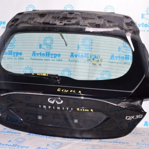 Дверь багажника голая Infiniti QX30 17- (02) черный цвет KH3 KMA005DCMA