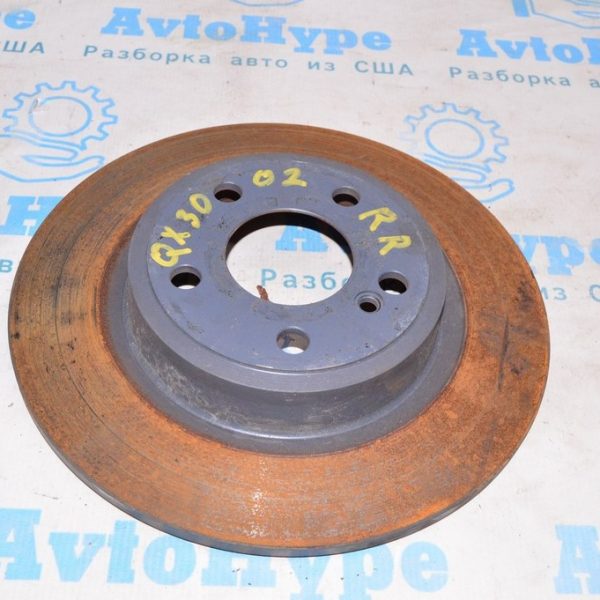 Диск тормозной зад прав Infiniti QX30 17- (02) 43206HG00B