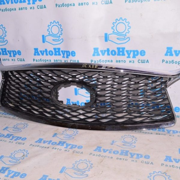 Решетка радиатора grill Infiniti QX30 17- с эмблемой 62310-5DA0A