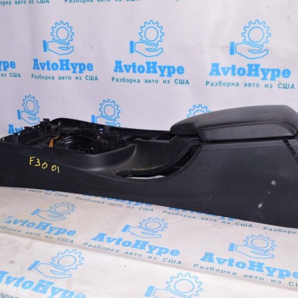 Консоль центральная (без подлокотника) BMW 3 F30 12-19 АКПП черн (01) 51-16-9-360-528