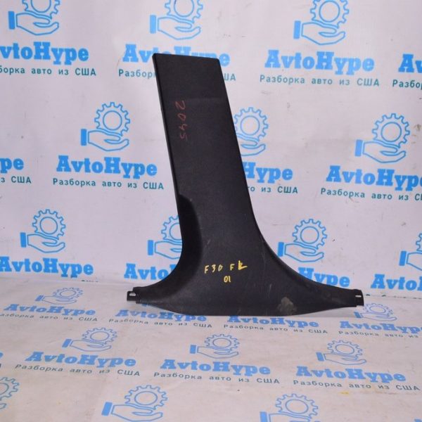 Накладка центральной стойки нижняя левая BMW 3 F30 12-19 черн (01) 51-43-7-288-219