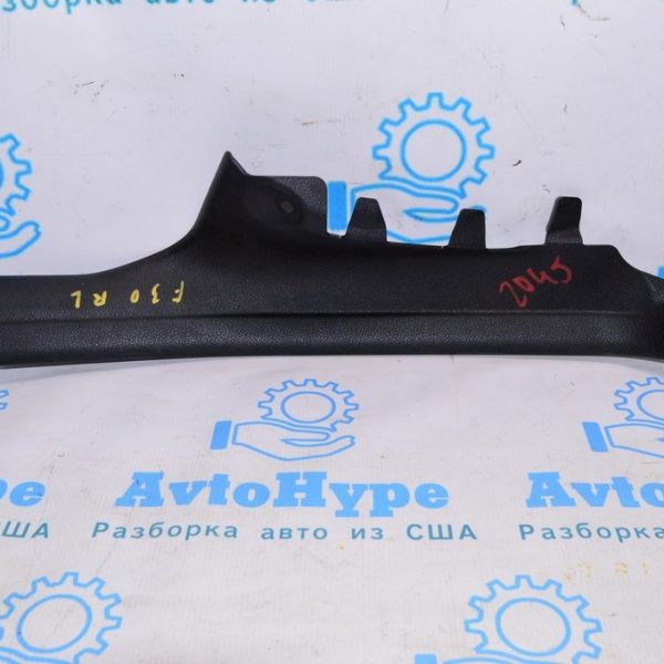 Накладка порога зад лев внутр BMW 3 F30 12-19 черн 51-47-7-272-593