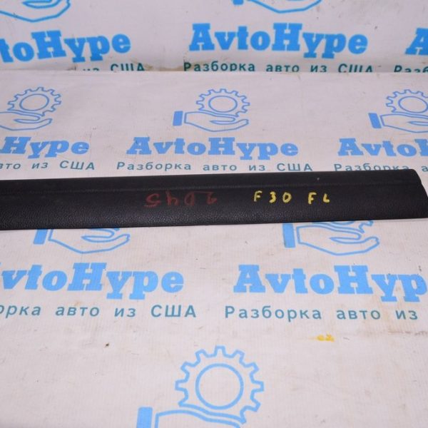 Накладка порога перед лев внутр BMW 3 F30 12-19 черн 51-47-7-266-637