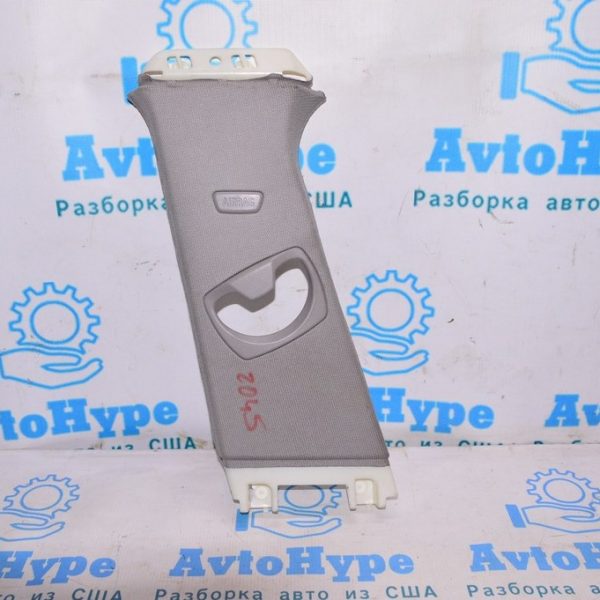 Накладка центральной стойки верхняя (ремень) левая BMW 3 F30 12-19 серая 51-43-7-288-215