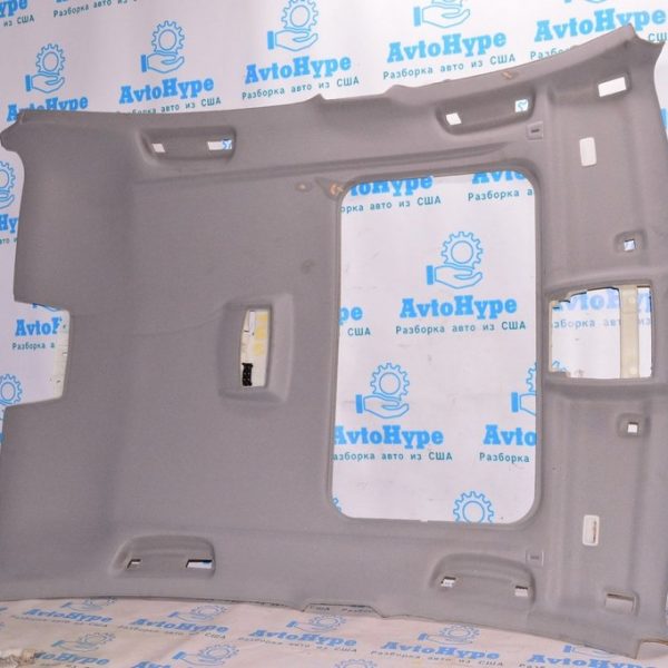 Обшивка потолка BMW 3 F30 4d 12-19 под люк, серая (01) залом посередине 51-44-7-343-301