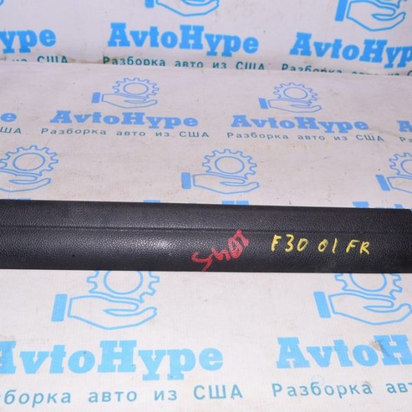 Накладка порога перед прав внутр BMW 3 F30 12-19 черн 51-47-7-266-637