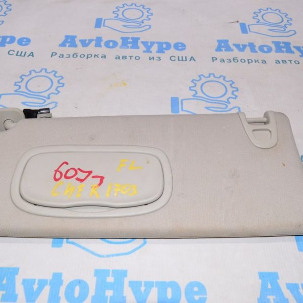 Козырек левый Jeep Cherokee KL 14- 1UB77HDAAI