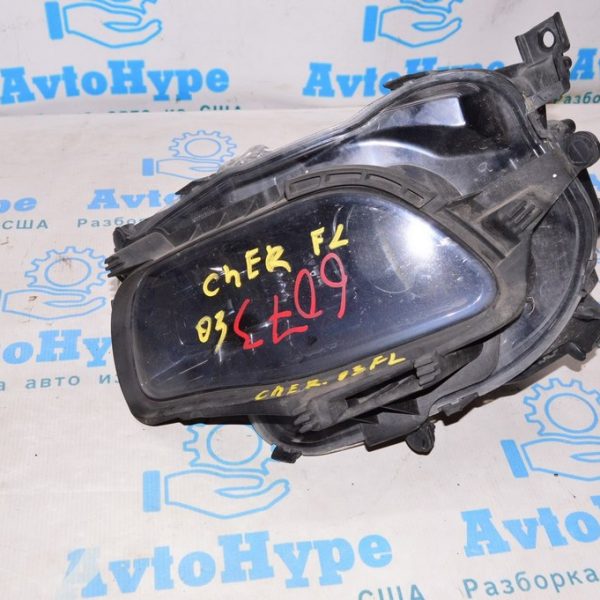 Фара передняя левая Jeep Cherokee KL 14-18 дорест галоген черн (03) деф крепления ( оно есть ) 68102847AE