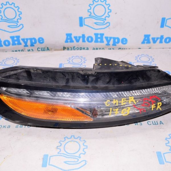 Поворотник ДХО прав Jeep Cherokee KL 14- с блоком (03) дефект 68321886AC