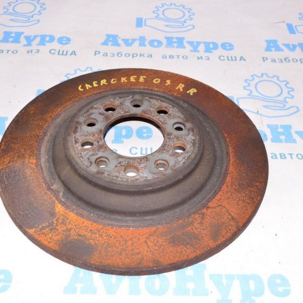 Диск тормозной зад лев Jeep Cherokee KL 14- awd 4779885AC