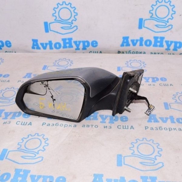 Зеркало боковое левое Hyundai Sonata 15-17 usa (01) серебро,без поворотника 5пин разбит элемен 87610-C2000