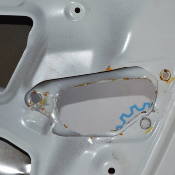 Зеркало боковое левое Lincoln MKZ 13- подогрев, поворотник, автозатемнение (01) 11пин красное DP53 17683 A