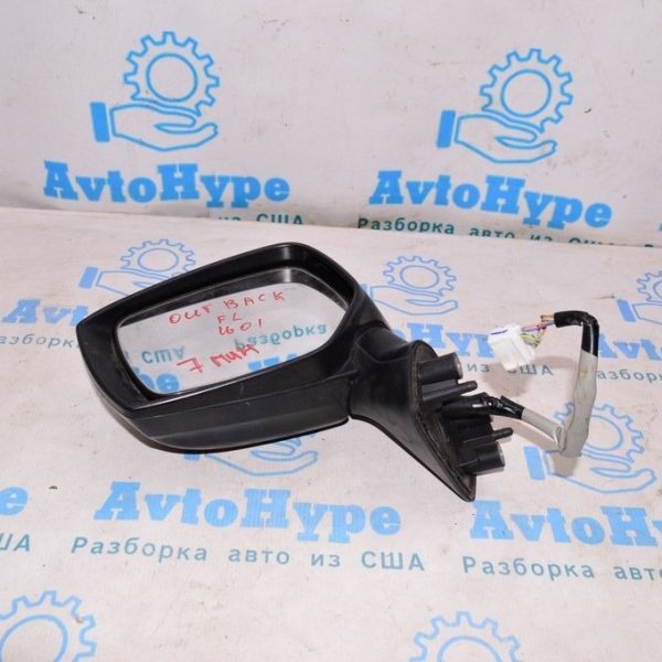 Зеркало боковое левое Subaru Outback 15-19 пустое (01) 7пин 91036AL10B