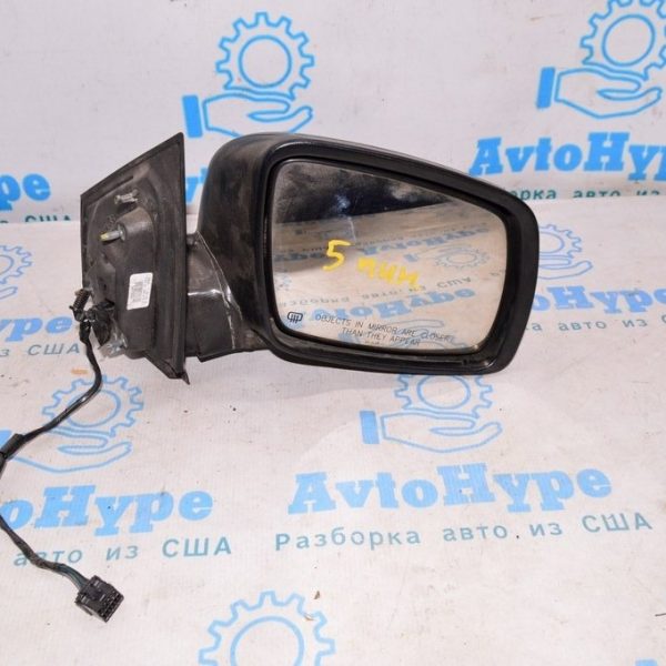 Зеркало боковое правое Dodge Journey 11- подогрев (02) черн структура 5пин деф. 5076884AE