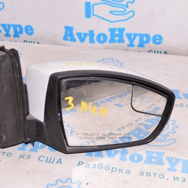 Зеркало боковое правое Ford Escape MK3 13- без поворотника белое (01) 3пина CJ5Z-17682-BA