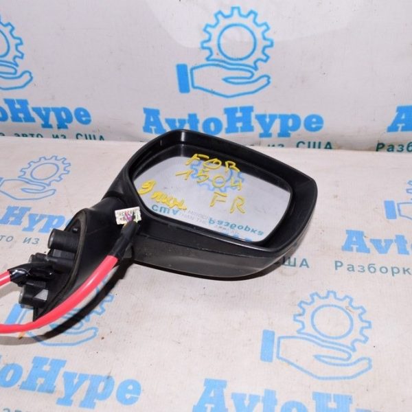 Зеркало боковое правое Subaru Forester 14-18 SJ (04) 9 пин синий цвет деф. на креплении 9/10 91036SG013