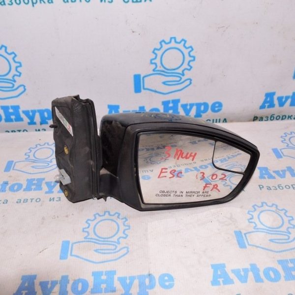 Зеркало боковое правое Ford Escape MK3 13- без поворотника (02) 3пин бордовый цвеет CJ5Z-17682-BA