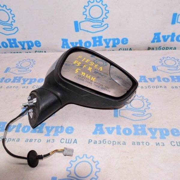 Зеркало боковое правое Ford Fiesta 11-19 с поворотником (03) серебро,цвет UX 5пин D2BZ-17682-E