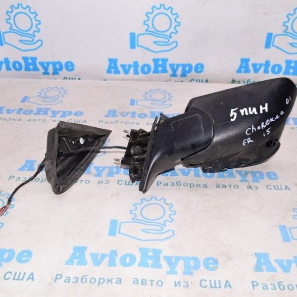 Зеркало боковое правое Jeep Cherokee KL 14-(01) живая шахта 5пин 1VF48TZZAD