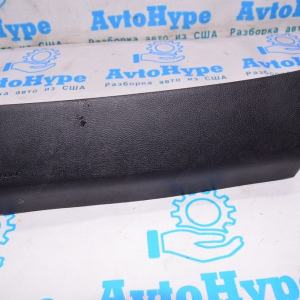 Подушка безопасности airbag коленная водительская лев Ford Edge 16- черн (04) FT4Z-58045J77-AD