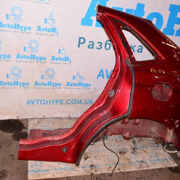Четверть крыло задняя левая Ford Edge 16- (04) красный цвет RR с батоном FT4Z-5827841-A