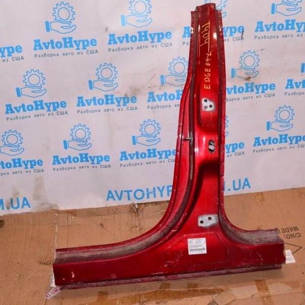 Стойка кузовная центральная левая Ford Edge 16- (04) красный цвет RR FT4Z-58211A11-A
