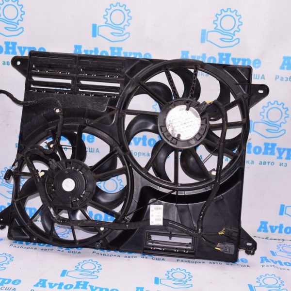 Диффузор кожух радиатора в сборе Ford Edge 16- 2.0T 3.5 (04) F2GZ-8C607-A