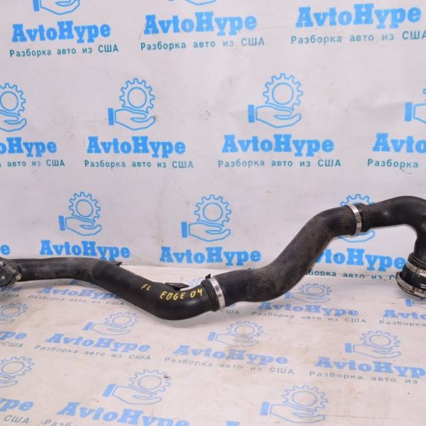 Патрубок на интеркулер лев Ford Edge 2.0T в сборе F2GZ-6C646-B