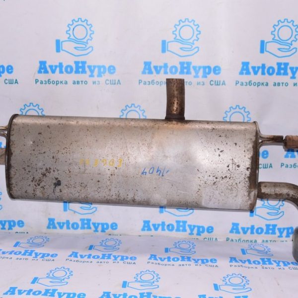 Глушитель задняя часть с бочкой Ford Edge 16- 2.0T AWD (04) только бочка F2GZ-5F250-B