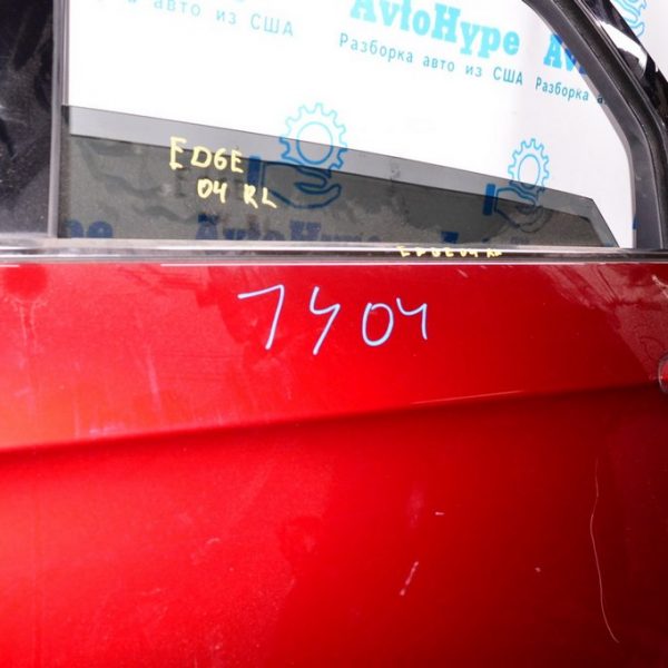 Молдинг дверь-стекло центральный зад лев Ford Edge 16- хром FT4Z-5825861-F