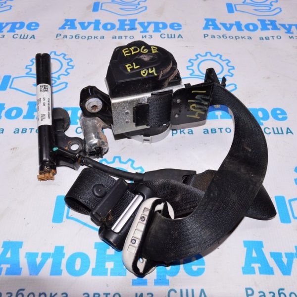 Водительский ремень безопасности Ford Edge 16- черн (04) топляк FT4Z-58611B09-AC