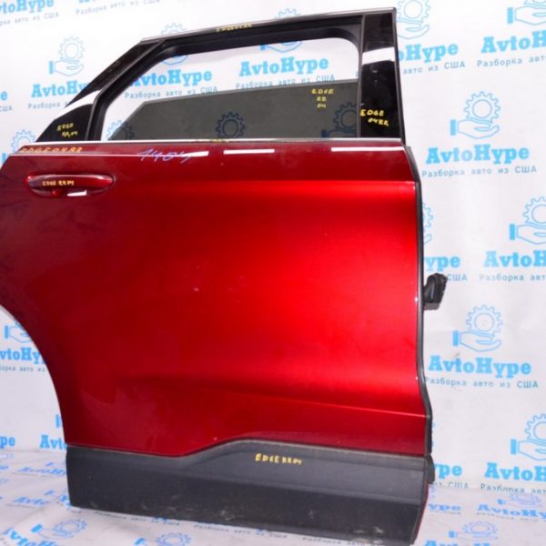 Дверь голая зад прав Ford Edge 16- (04) красный цвет RR KT4Z5824630B