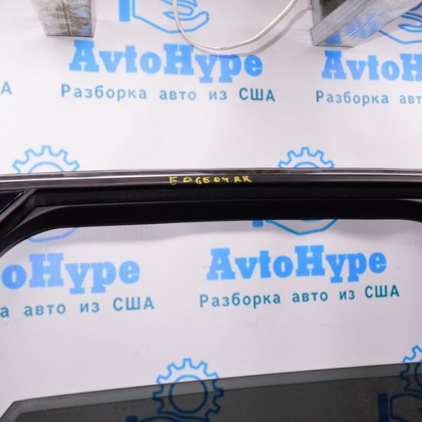 Молдинг двери верхний задний правый Ford Edge 16- хром с уплотнителем стекла FT4Z-5825766-C