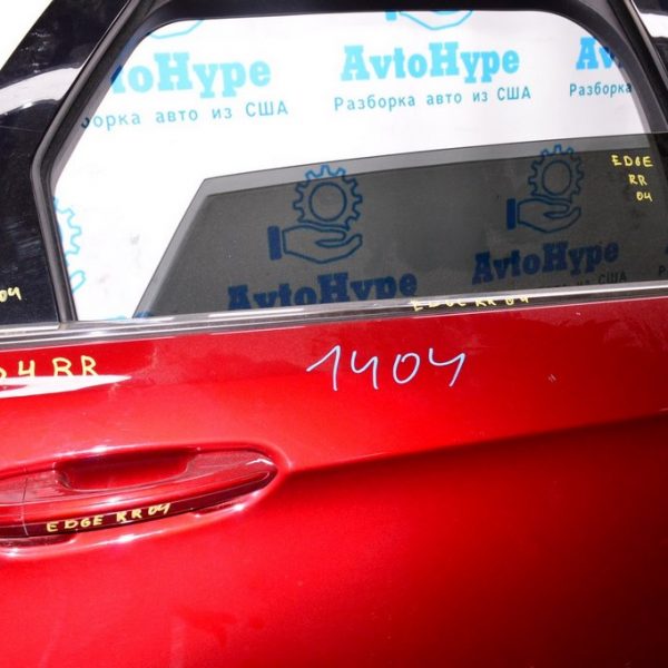 Молдинг дверь-стекло центральный зад прав Ford Edge 16- хром FT4Z-5825860-F