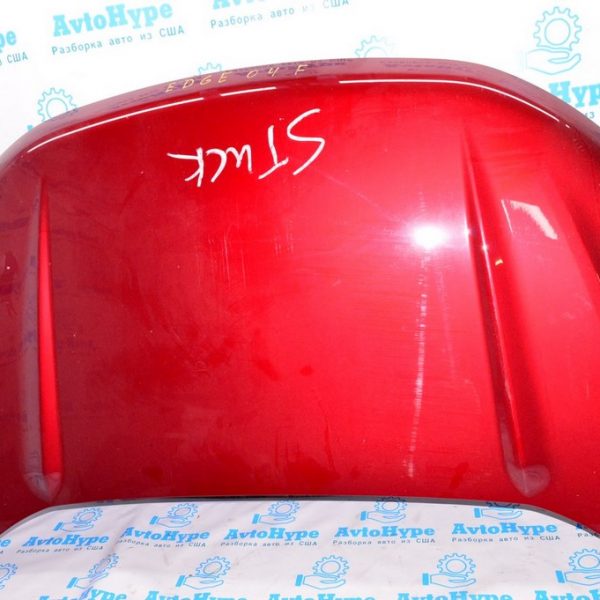 Капот голый Ford Edge 16- (04) красный цвет RR FT4Z-16612-A